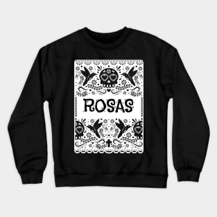 ROSAS FAMILY NAME ROSAS SURNAME ROSAS LAST NAME Crewneck Sweatshirt